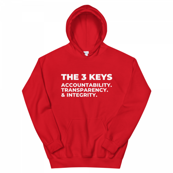 The 3 Keys: Accountability, Transparency, & Integrity Hoodie - Image 4