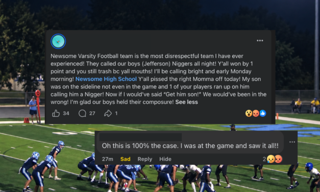 Parent Alleges Racial Slurs at Newsome–Jefferson Football Game